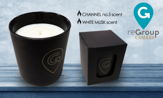 Premium Αρωματικά Κεριά από Σόγια, με Άρωμα Chanel no.5 & White Musk