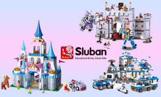 Παιχνίδια Κατασκευών Με Τουβλάκια 'Sluban'