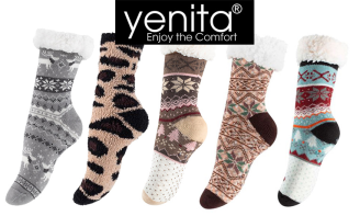 Γυναικείες Ζεστές Αντιολισθητικές Κάλτσες Yenita