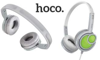 Ενσύρματα Ακουστικά Hoco με Ρυθμιζόμενο Στήριγμα
