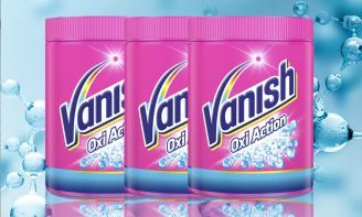 Vanish Pink Powder για Επίμονους Λεκέδες | 3x500gr