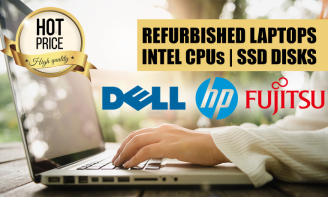 Επώνυμα Refurbished Laptops Lenovo, Dell & Fujitsu
