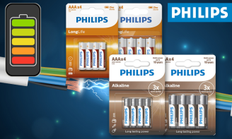 Philips Μπαταρίες Longlife & Αλκαλικές, ΑΑ & ΑΑΑ