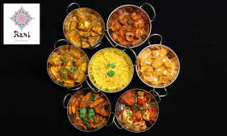 Ινδική Κουζίνα με Ελεύθερη Επιλογή από τον Κατάλογο
