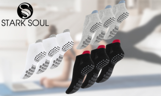 3 Γυναικείες Αθλητικές Κάλτσες Yoga Stark Soul
