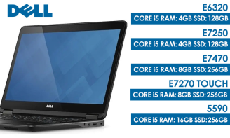 Dell Refurbished Laptop 5 Διαφορετικά Μοντέλα