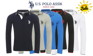 Ανδρική Μακρυμάνικη Μπλούζα Πόλο U.S. Polo ASSN