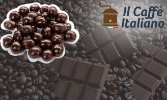 Κόκκοι Καφέ Με Επικάλυψη Μαύρης Σοκολάτας Cioccafe