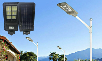 Ηλιακό Φωτιστικό Με Προστασία από Κεραυνούς 180W