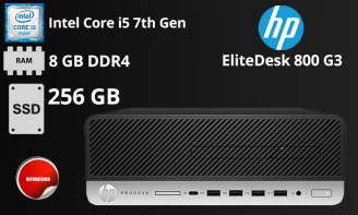HP EliteDesk 800 G3 PC, i5 Certified Refurbished