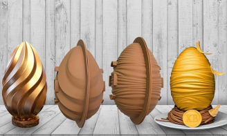Φόρμες Σιλικόνης 3D Για Πασχαλινά Αυγά