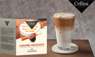 30 Κάψουλες Καφέ Caramel Macchiato Για Dolce Gusto