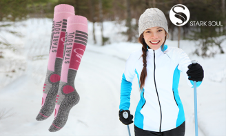 Γυναικείες Κάλτσες Ροζ, Σκι Snowboard Stark Soul