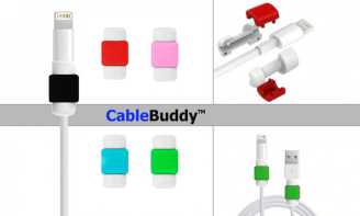 Προστατευτικά Καλωδίων Cable Buddy για Φορτιστές, σε 5 Χρώματα